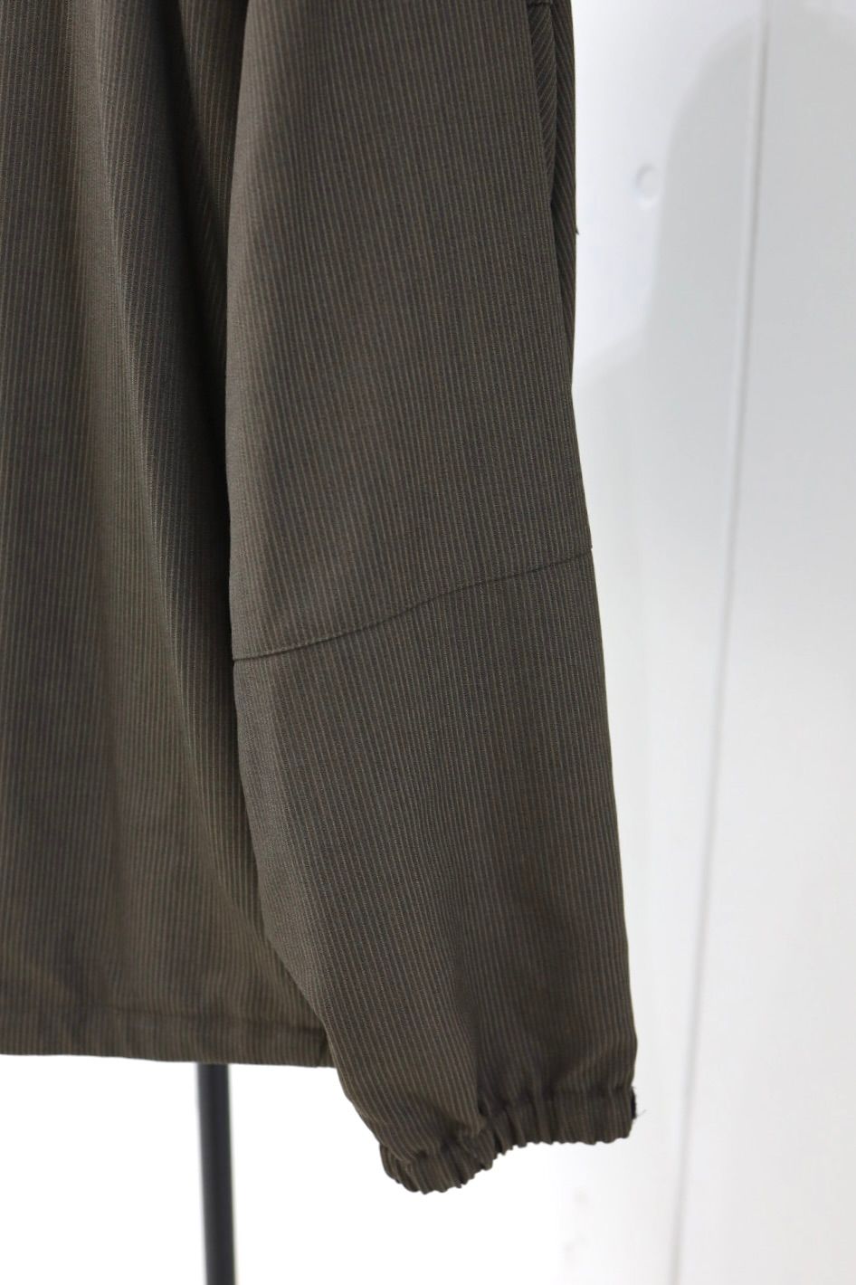 グラフペーパー Melange Pique Zip-up Stand Collar Jacket(GM263-30441)BROWN☆9月26日(土)発売！