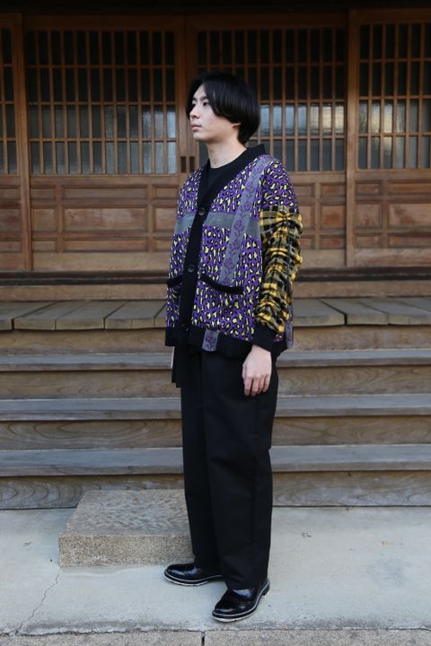 KIDILL×rurumu Drawcord Knit Cardigan style.2021.1.17