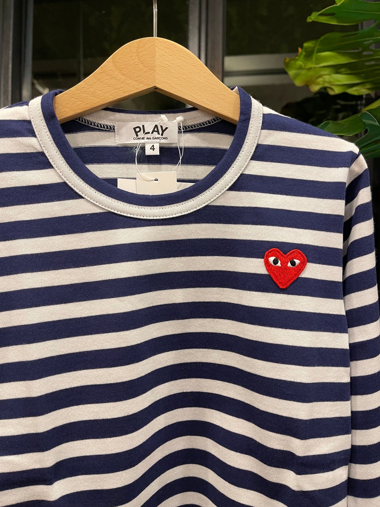 PLAY COMME des GARCONS - プレイコムデギャルソン PLAY STRIPED T 