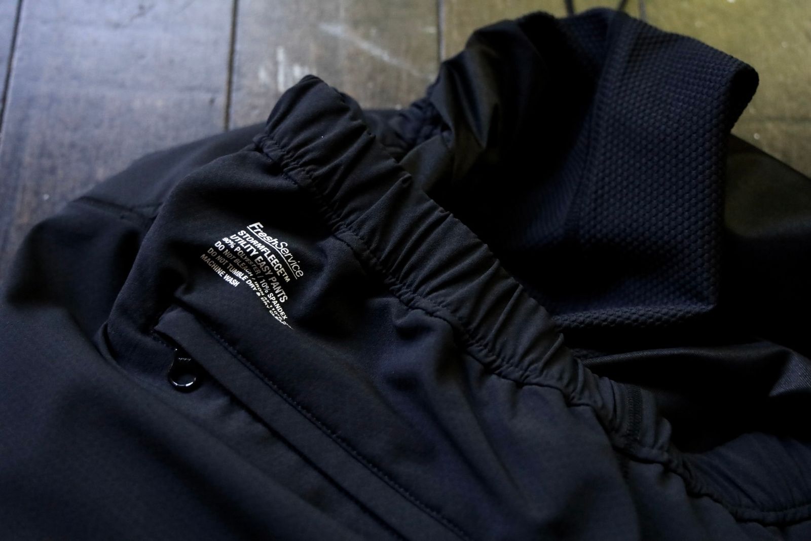 フレッシュサービス STORMFLEECE UTILITY EASY PANTS(FSC243-40208)BLACK