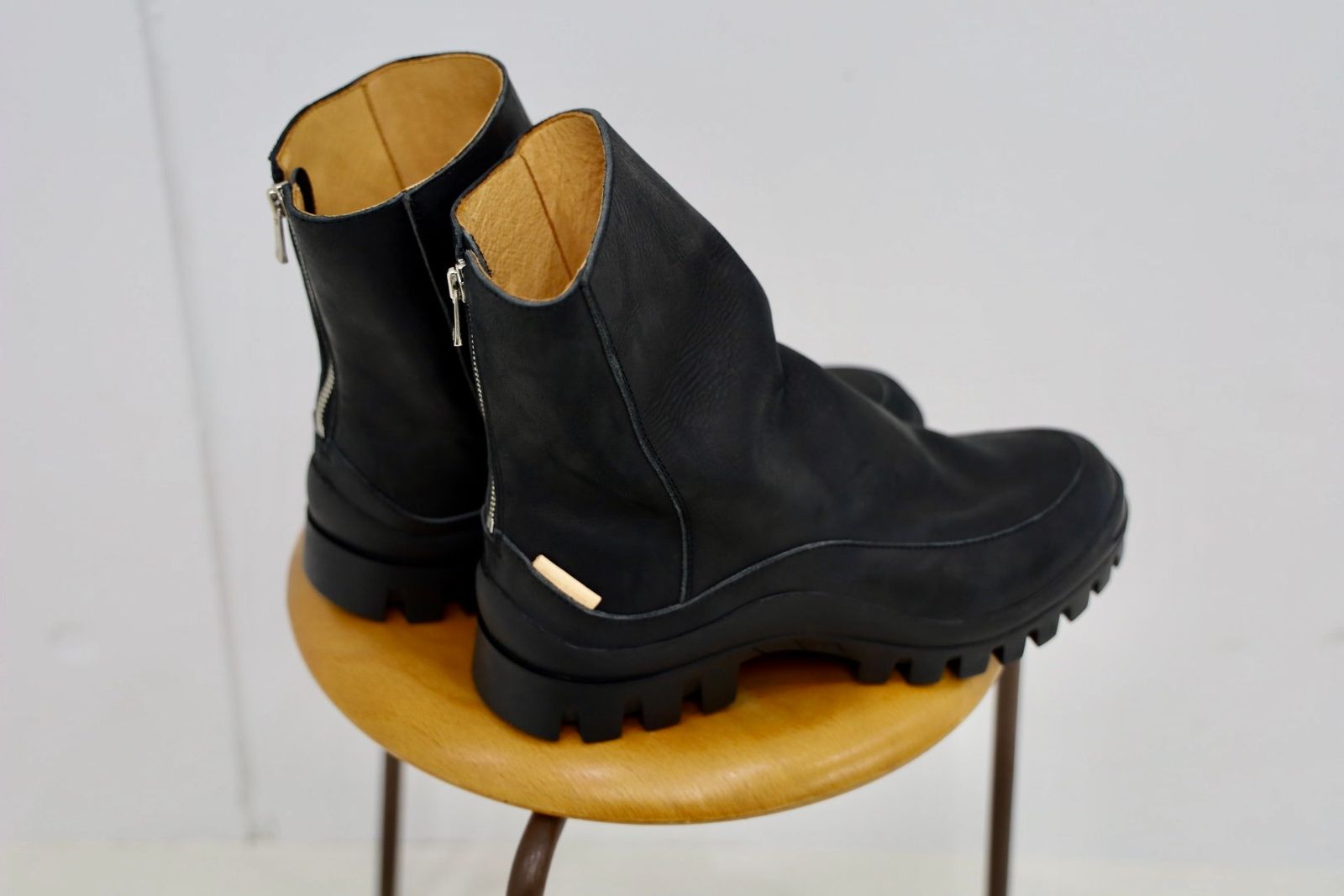 エンダースキーマ 25SA 革靴 backzip#2146(xu-s-bzp)black☆10月11日(土)新作発売！