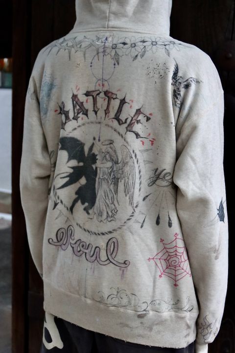 Saint Mxxxxxx × Dr.Wooコラボフーディー Mix Style.2021.11.13.