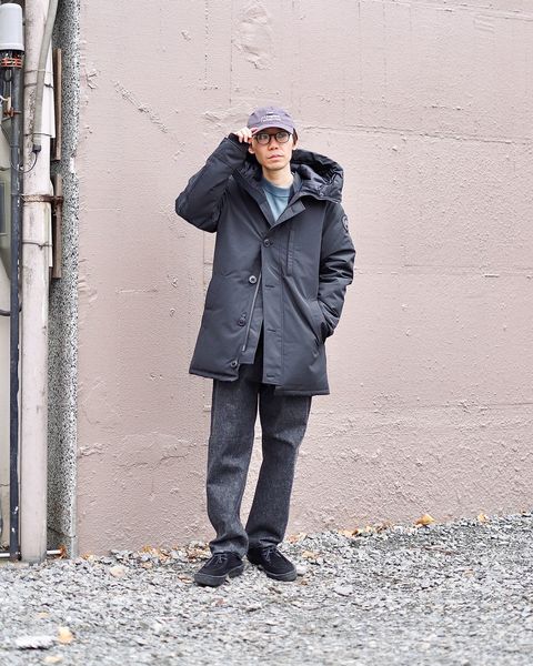CANADA GOOSE カナダグース Chateau Parka BLACK LABELスタイル