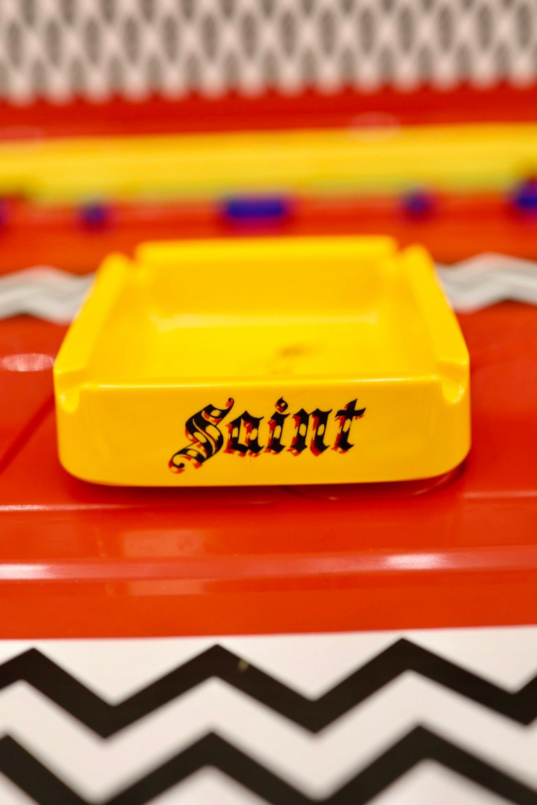 セントマイケル ALX_ASHTRAY/DRAWING(SM-HR1-0000-C32)YELLOW☆11月8日(土)発売！