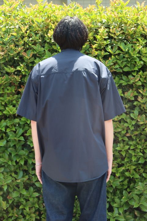 Graphpaper  Broad S/S Oversized Regular Collar Shirt style.2022.6.4