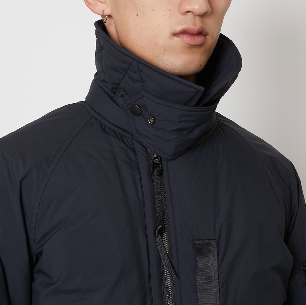 プロダクトトゥエルブ Primaloft Puffer Jacket (25AW-PBL01)BLACK