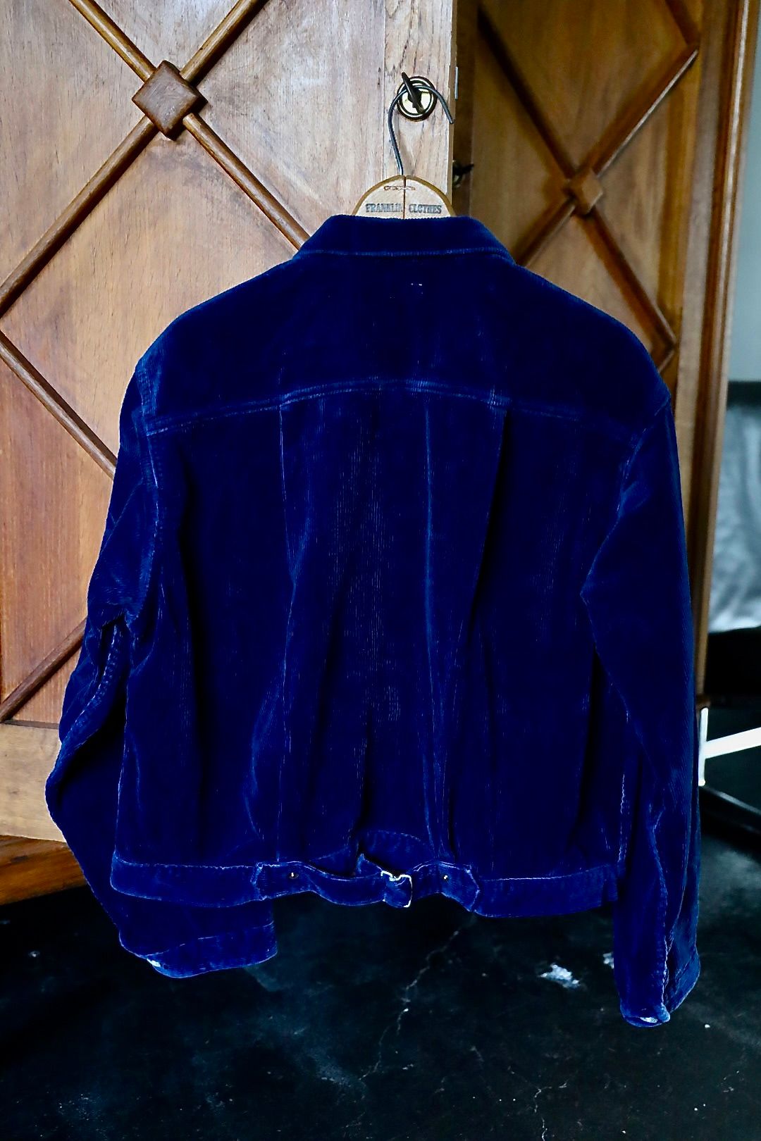 ファウンダ 25AW CORDUROY JACKET(015FD252019)INDIGO☆新作発売！