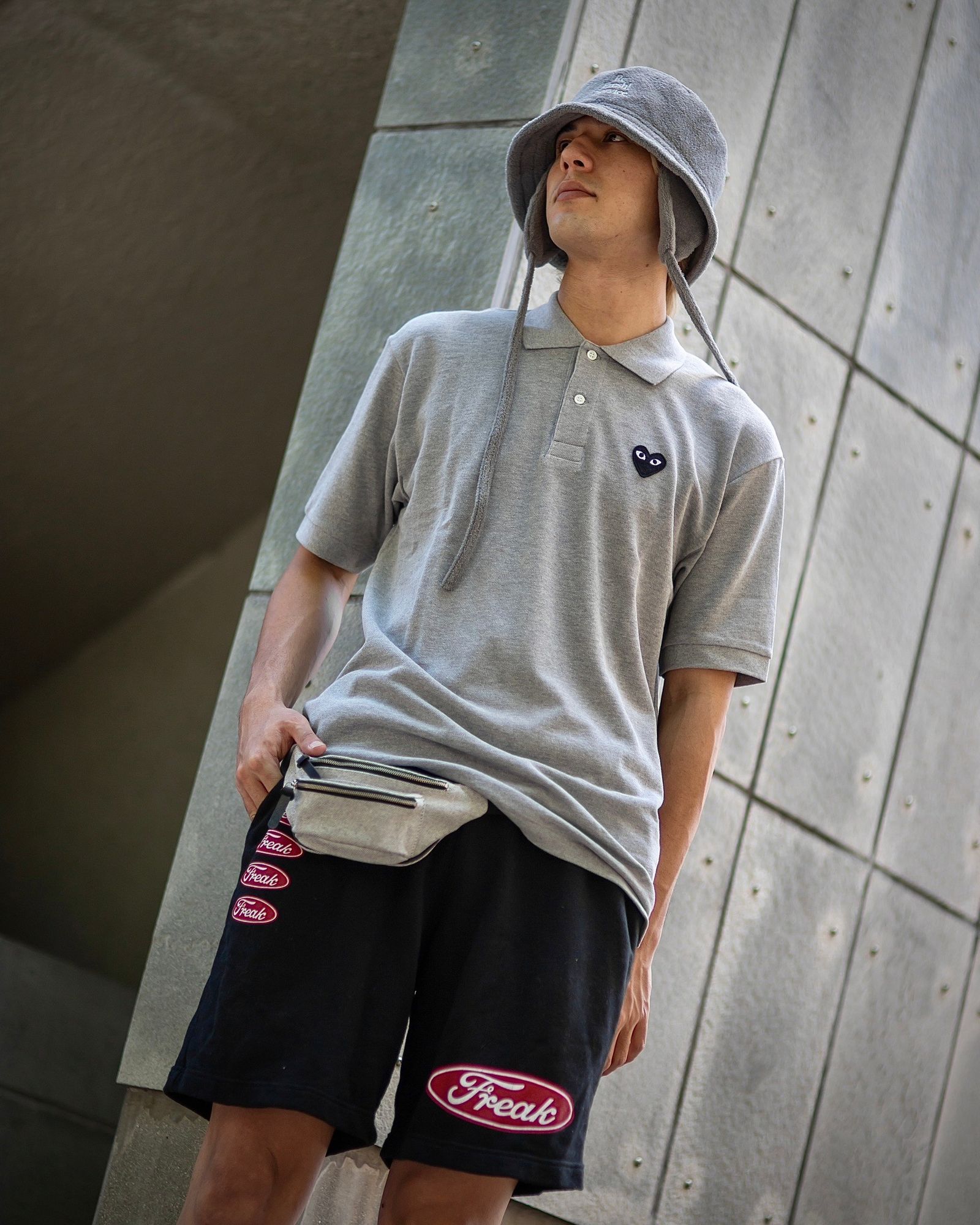 PLAY COMME des GARCONS ポロシャツ スタイル 2024.6.17