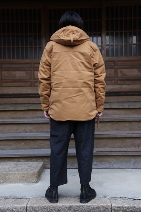 CANADA GOOSE×JUNYA WATANABE MAN綿ダックコラボレーションダウンジャケット(WF-J401-051)"BROWN"style.2020.10.10.
