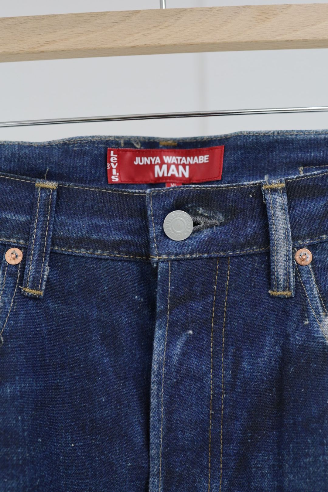 【先行予約開始！】アイジュンヤワタナベマン 26SS Levi's×BerBerJin 綿麻オックスパンツ(WQ-P902-100)☆5月15日(金)発売！