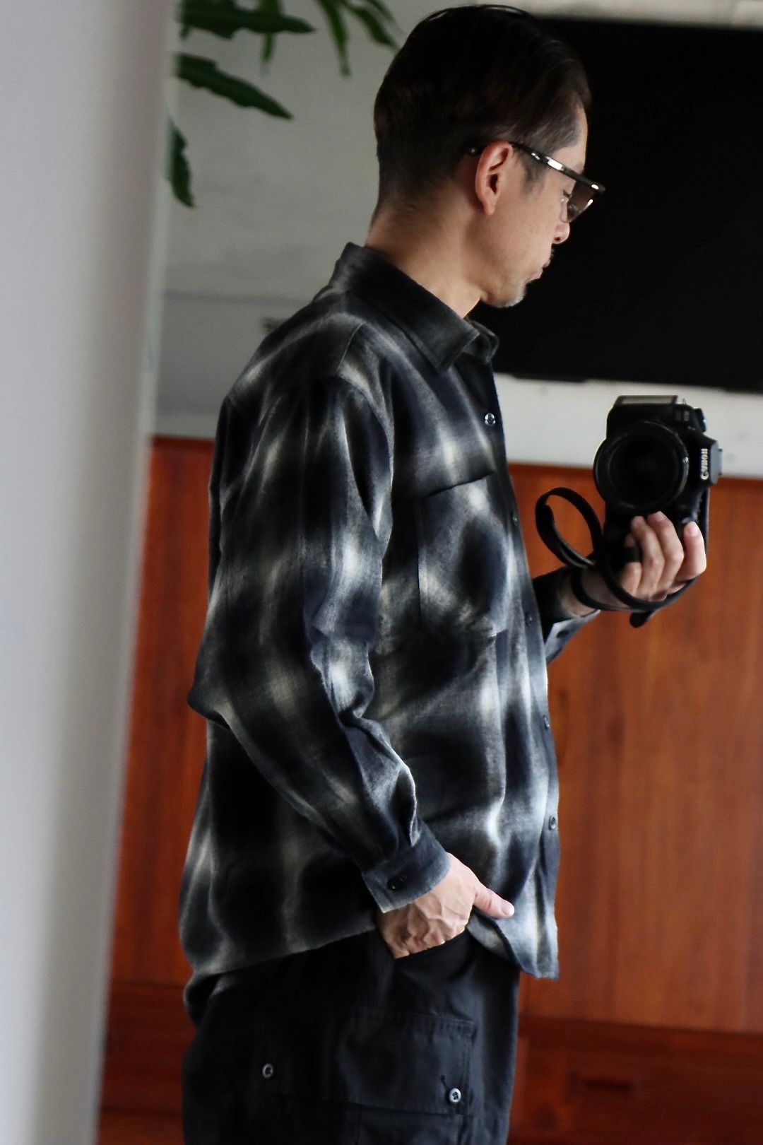 アプレッセ22FW MT Trooper Pants"BLACK"スタイル