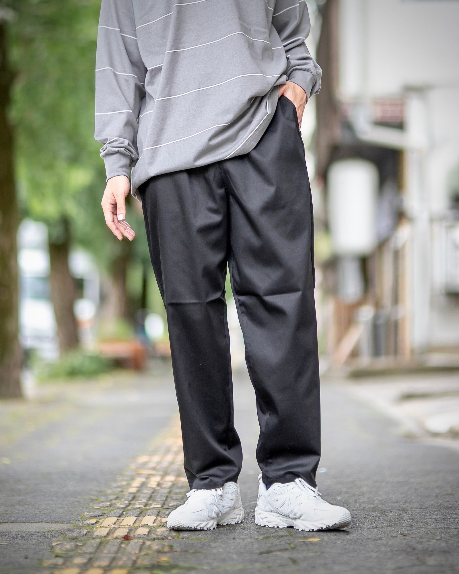 FreshService 新作PIN BORDER L/S TEE style 2024.7.5