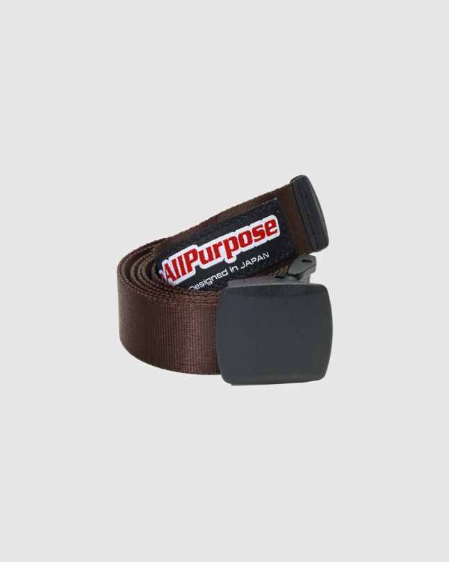 セダンオールパーパス 26SS Skate Logo Nylon Web Belt(SD26S-AC01)Dark Brown☆1月24日(土)発売！