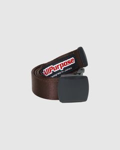 セダンオールパーパス 26SS Skate Logo Nylon Web Belt(SD26S-AC01)Dark Brown☆1月24日(土)発売！