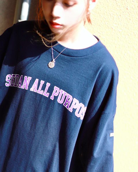 SEDAN ALL-PURPOSE 新作Arch Logo L/S Tee style.2023.7.29