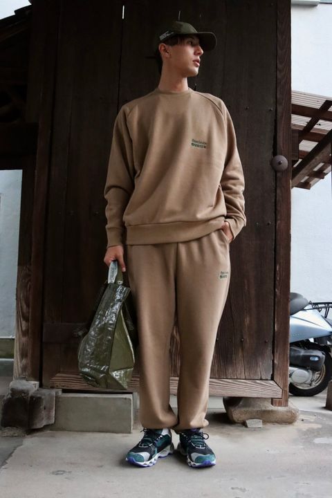 FreshService フレッシュサービス 23AW VIBTEX for FreshService “SWEAT CREW NECK PULLOVER”スタイル