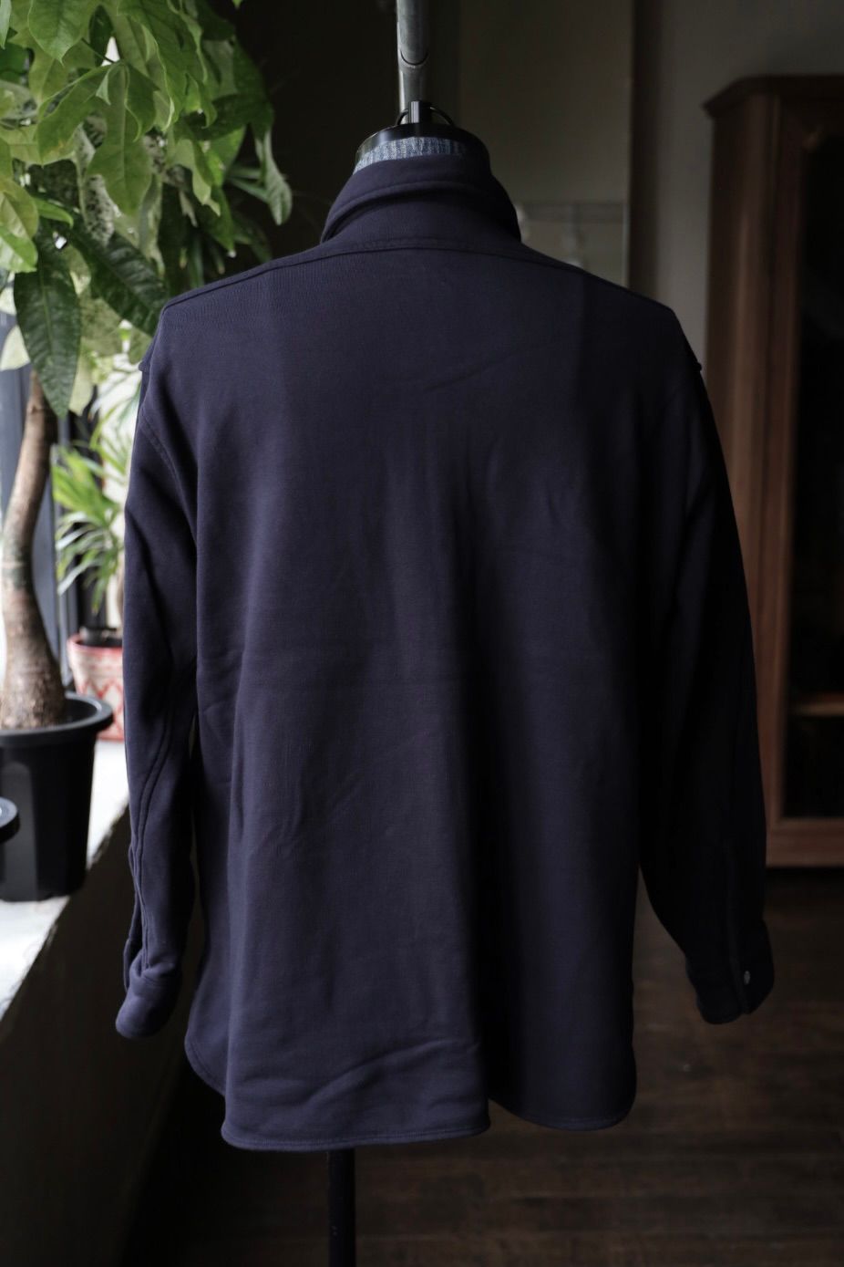 ファウンダ 25AW SWEAT WORK SHIRT(015FD252011)NAVY⭐︎9月13日(土)新作発売！