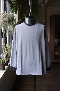 Graphpaper 24SS 新作Narrow Border L/S Tee style 2024.3.1