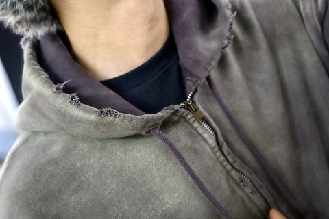 BOW WOW バウワウ BASEBALL CHAMPION ZIP HOODIE AGEDスタイル2025.10.27.