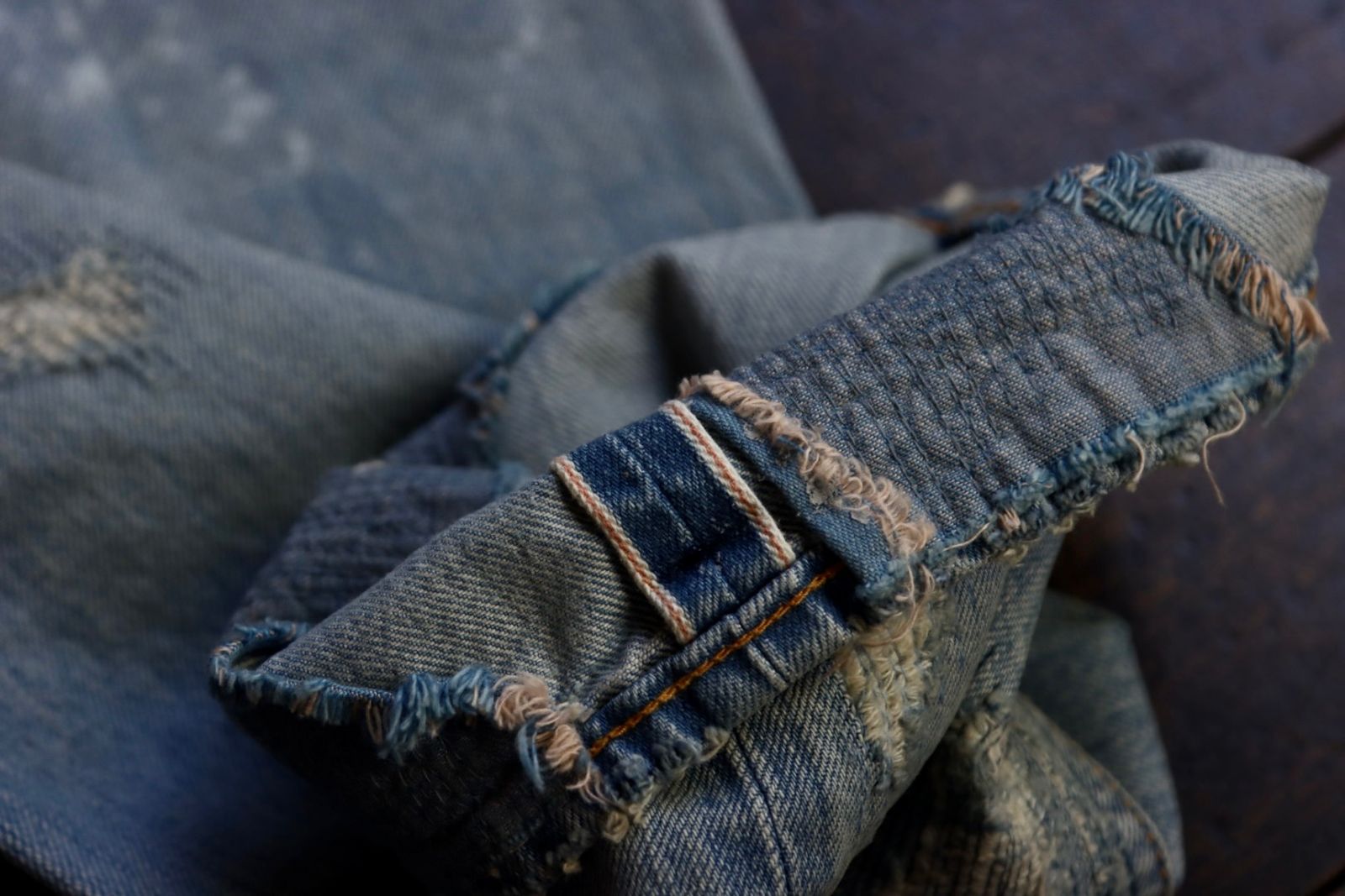 ファンダメンタル デニムCLASSIC STRAIGHT DENIM CS113(FA24MG113)INDIGO