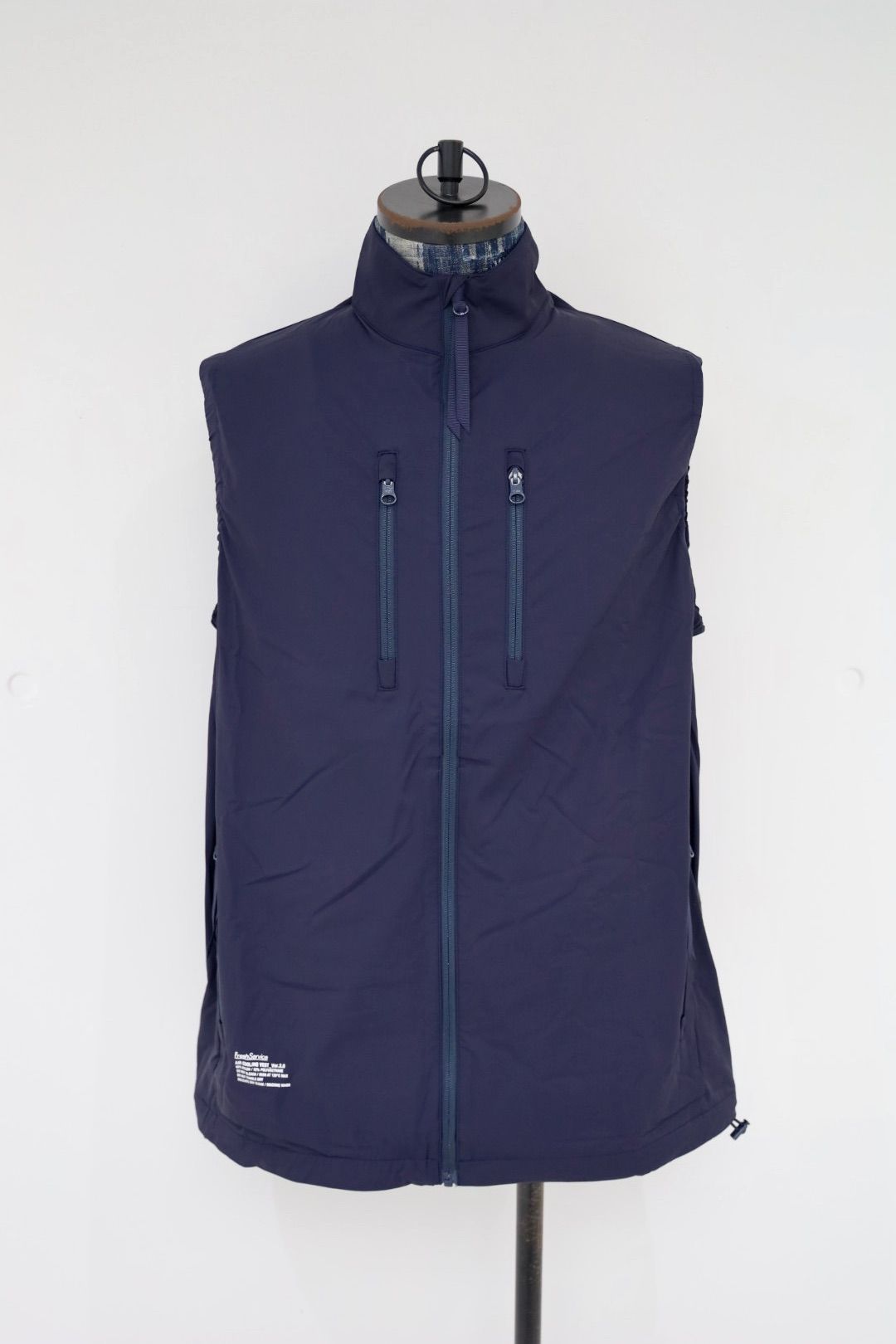 フレッシュサービス 26SS 空調服®︎ × FreshService "AIR COOLING VEST_Ver.2.0"(FSC261-30295)NAVY☆5月9日(土)発売！