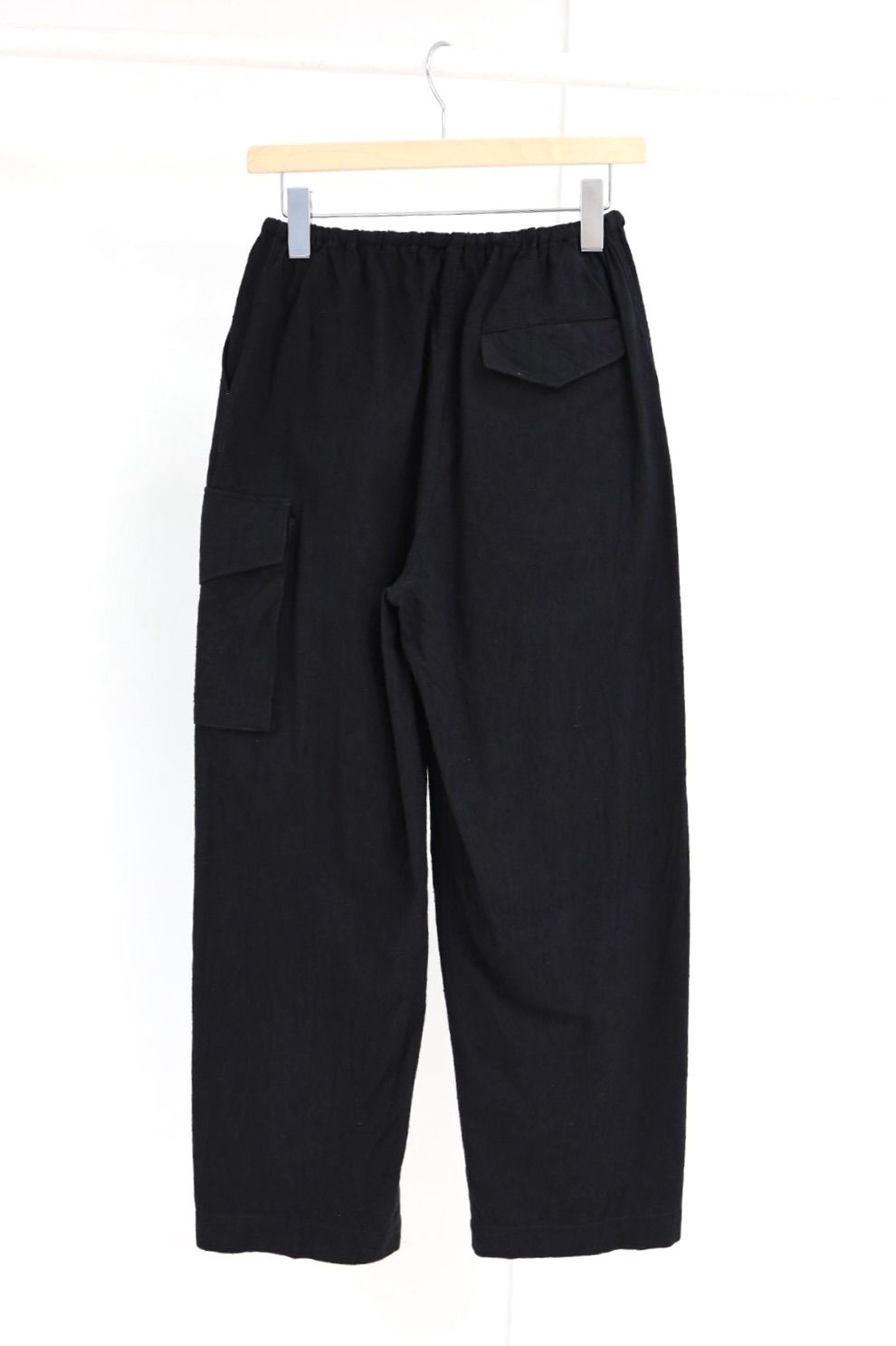blurhms Women's 26SS Silk/Cotton Nep Side Seamless 4P Pants(BHS26S020)Black☆2月13日(金)新作発売！