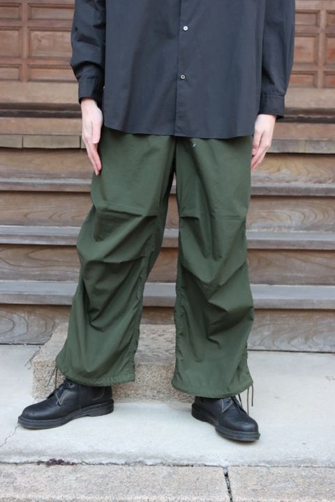 Graphpaper 22SS Broad L/S Oversized Regular Collar Shirt"BLACK".style