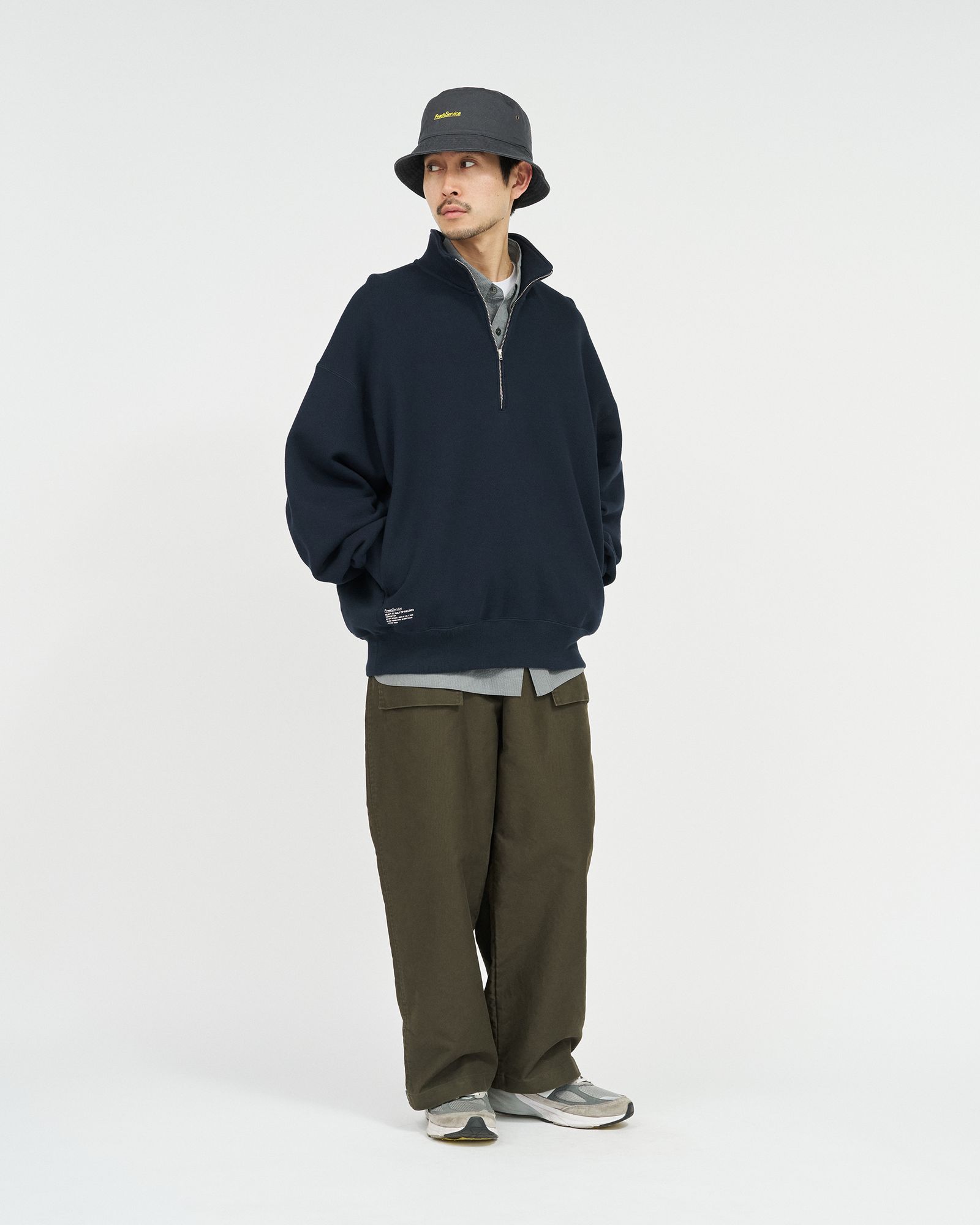 フレッシュサービス MOLESKIN TANKERS PANTS(FSC261-40217)DEEP GREEN★2月21日(土)発売
