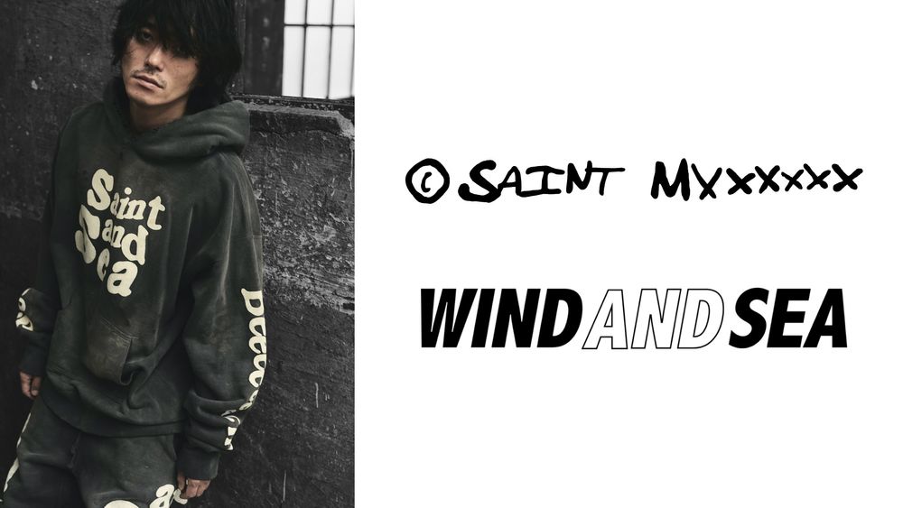 ©SAINT Mxxxxxx × WIND AND SEA 2ndデリバリー9月25日(土)発売！
