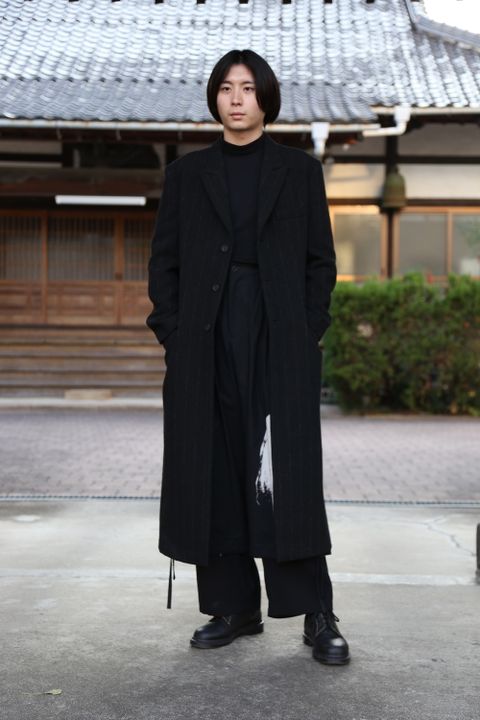 Yohji Yamamoto pour Homme 2020AW W-内田すずめ漢字1216ジャケット(HR-J26-849) style.2020.11.15.
