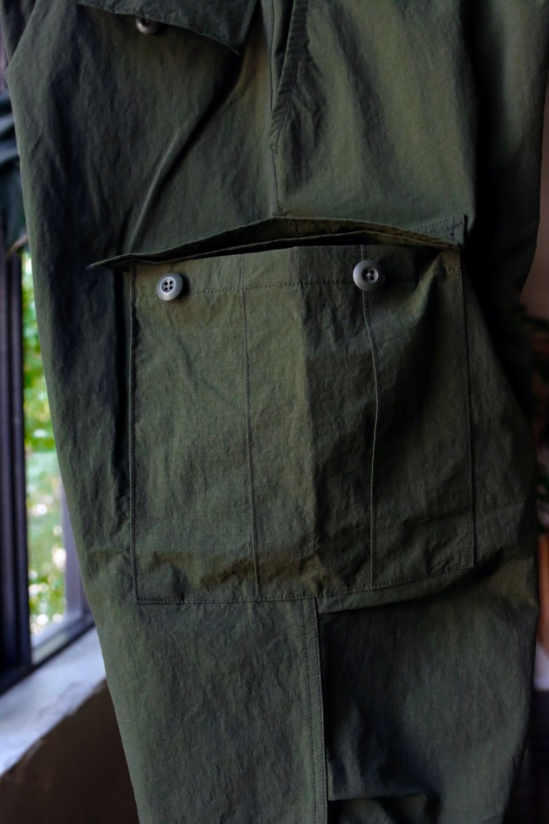 セダンオールパーパスFW23 Big Cargo Pants (SD23F-PT01)Olive☆8月26日(土)発売！