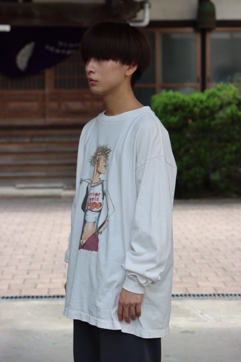 ©SAINT M×××××× LS TEE_PUNKGIRL(SM-A21-0000-018) style.2021.09.26
