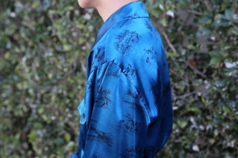 MATSUFUJI DAYDREAM Prinnted Jacket style 2021.02.21.
