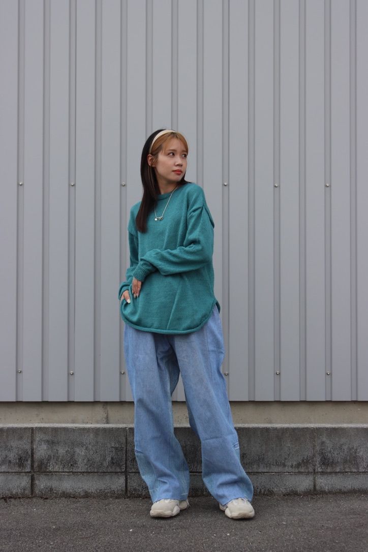 SEEALL 22AW ESSENTIAL CREWNECK SWEATER style.2022.9.10