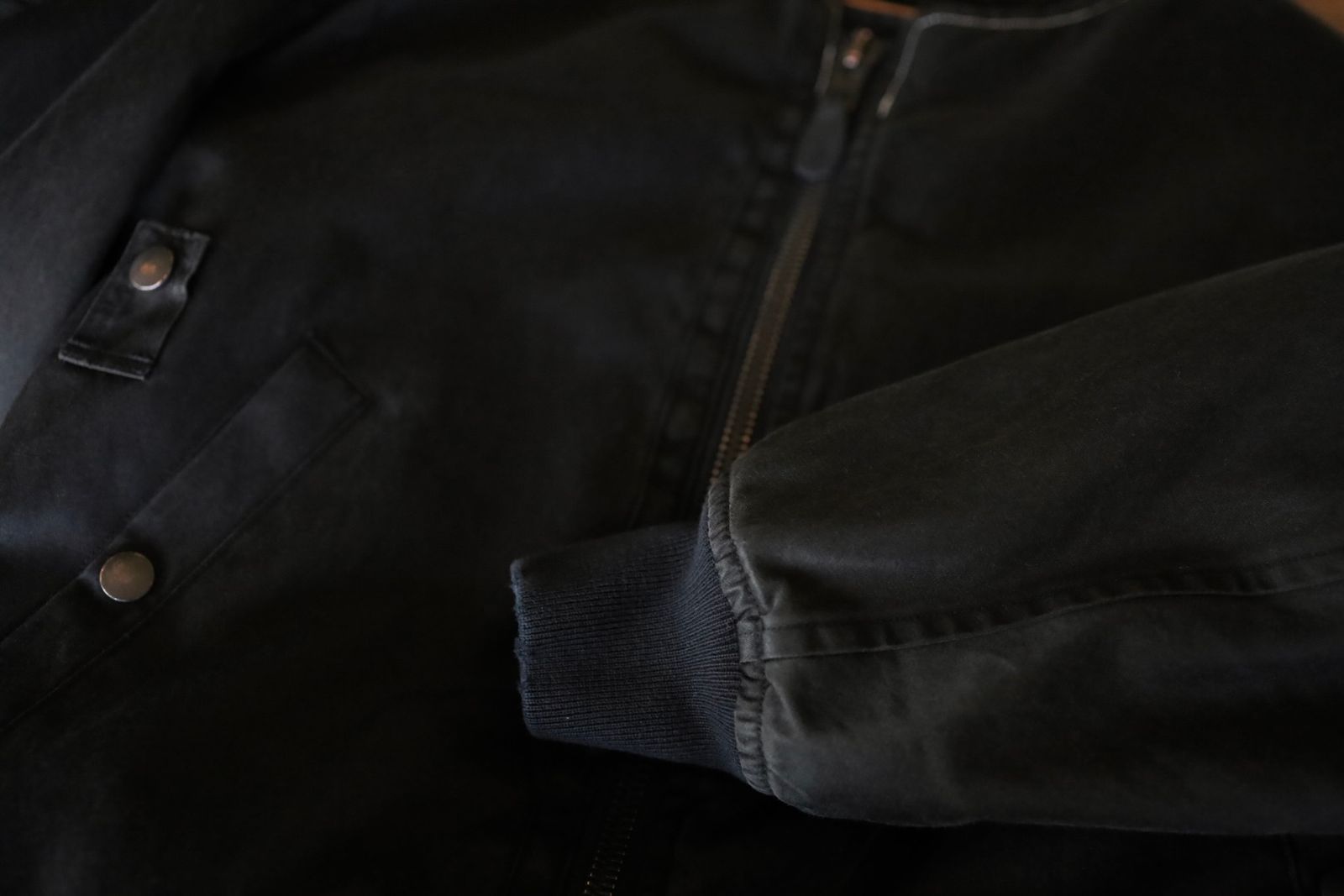 アプレッセ 2025 STYLE2 Vintage Silk Flight Custom Jacket(25AAP-01-28)BLACK☆10月25日(土)発売!