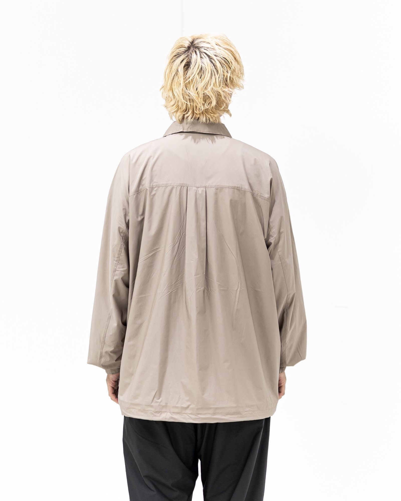 グラフペーパー 26SS PERTEX QUANTUM AIR Overshirt(GM261-50302)TAUPE☆3月28日(土)発売！