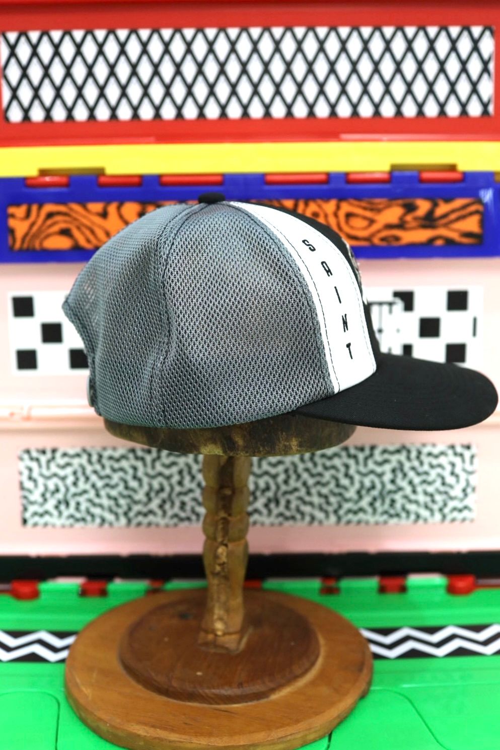 セントマイケル 26SS MIRROR BALL_LM_CAP(SM-MK8-0000-C42)BLACK☆4月11日(土)発売！