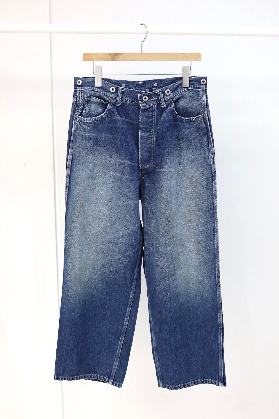 アプレッセ 2026 STYLE1 Vintage Denim Logger Pants (26SAP-04-26)INDIGO☆2月7日(土)発売！