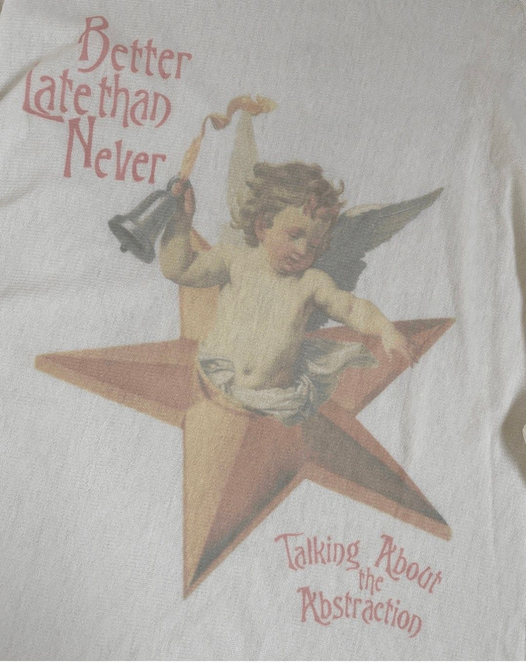 トーキングアバウト ジ アブストラクション WOMENS 26SS OPEN SHOULDEL LS(26SS-LCT-003)WHITE☆新作発売！