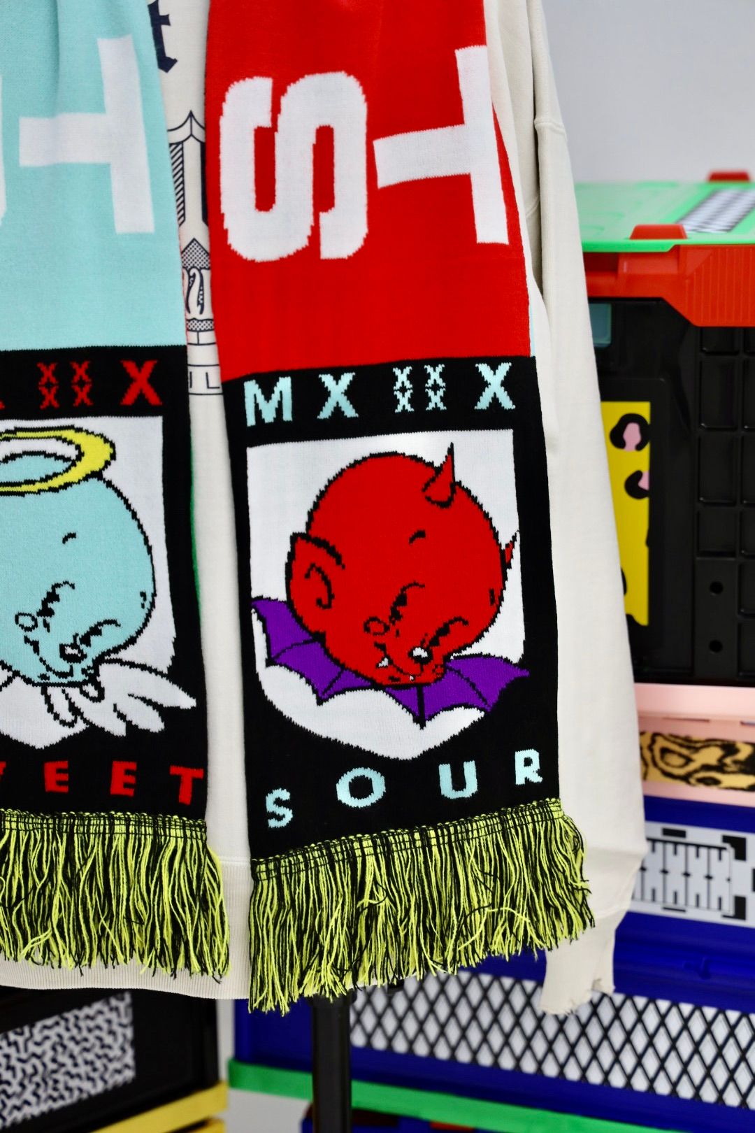 セントマイケル  BABY MICHAEL SCARF(SM-HR1-0000-097)BLACK★10月11日(土)発売！