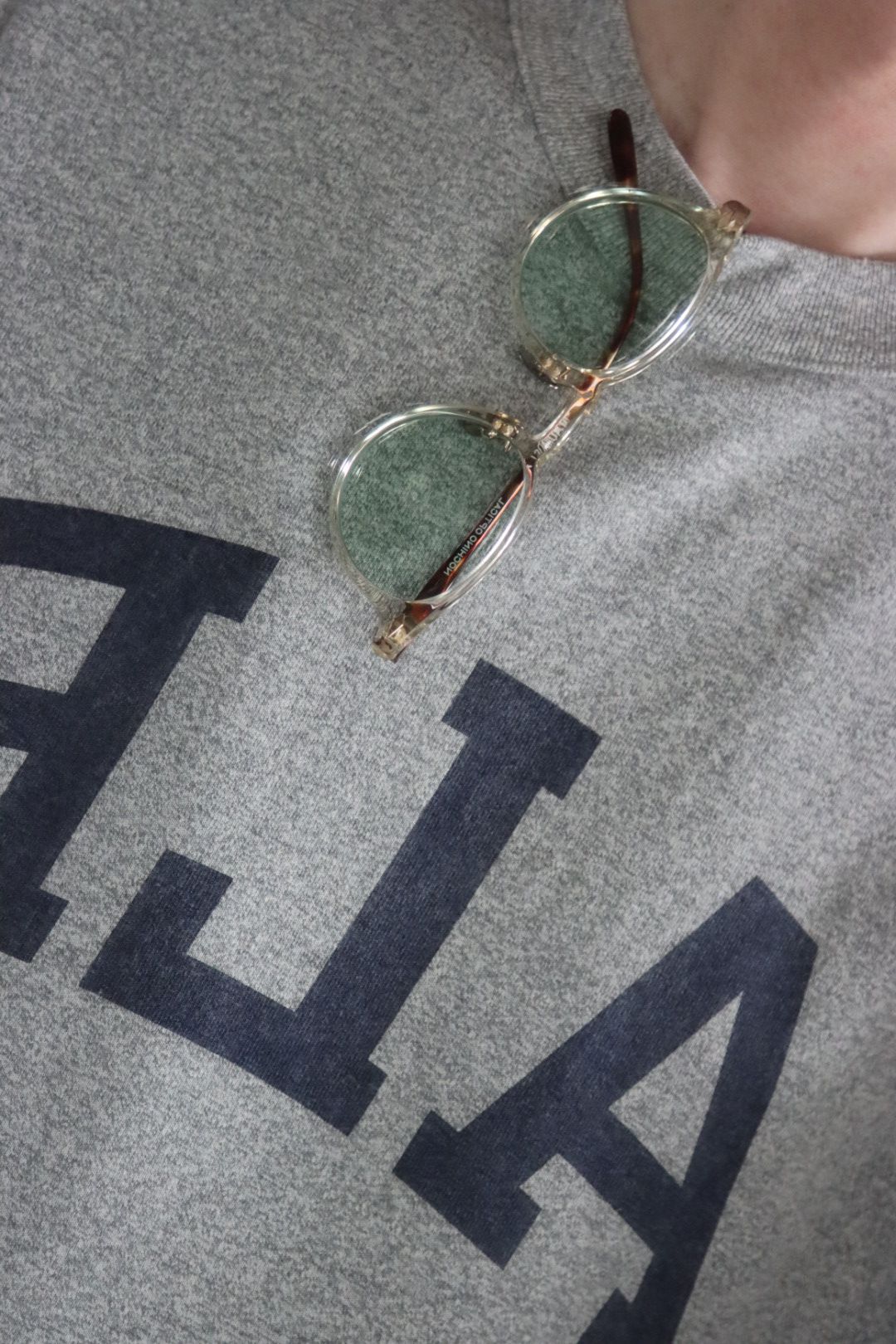 CIOTA 22SS スビンコットンポリエステルツイル5Pパンツ"NAVY"style.