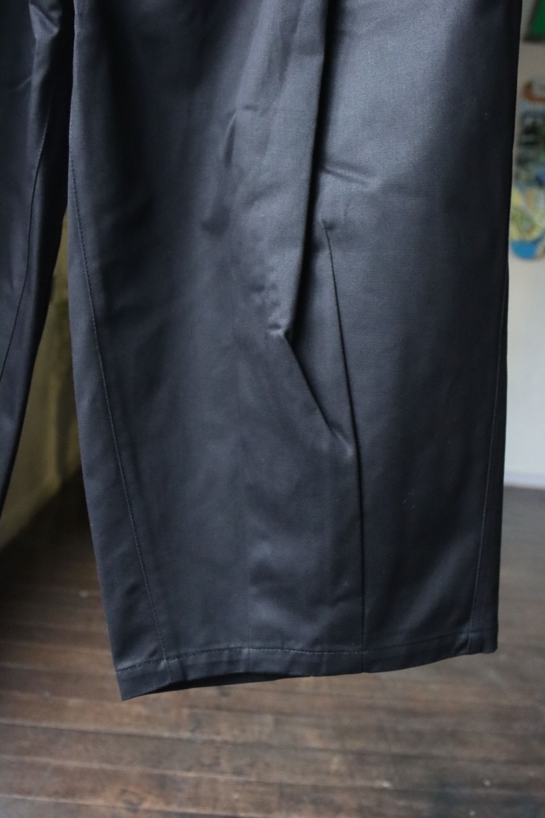 イズネス23SS バルーンイージーパンツ BALLOON EZ PANTS(28PT01T01-1)BLACK☆2月23日(木)発売！