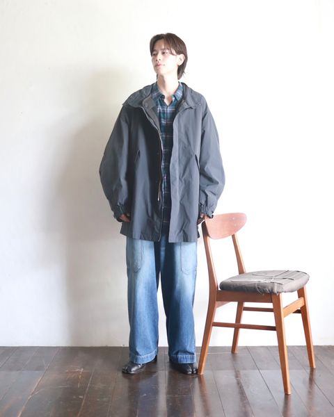 ATON エイトン 23AW AIR WEATHER SHORT MODS COATスタイル