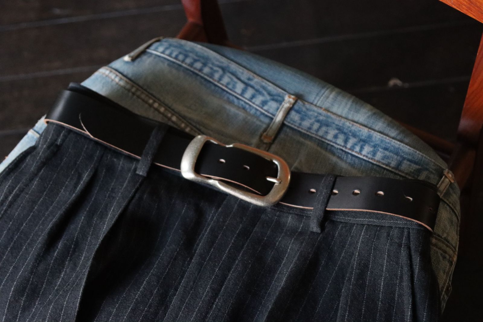 Hender Scheme - エンダースキーマ ベルト Settler's belt 35mm qn-rc