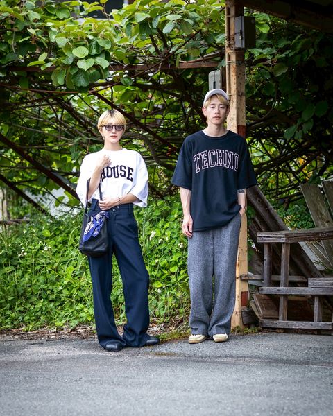 ISNESS MUSIC/ TECHNO T-SHIRT&HOUSE FLOCKY PRINT T-SHIRT STYLE