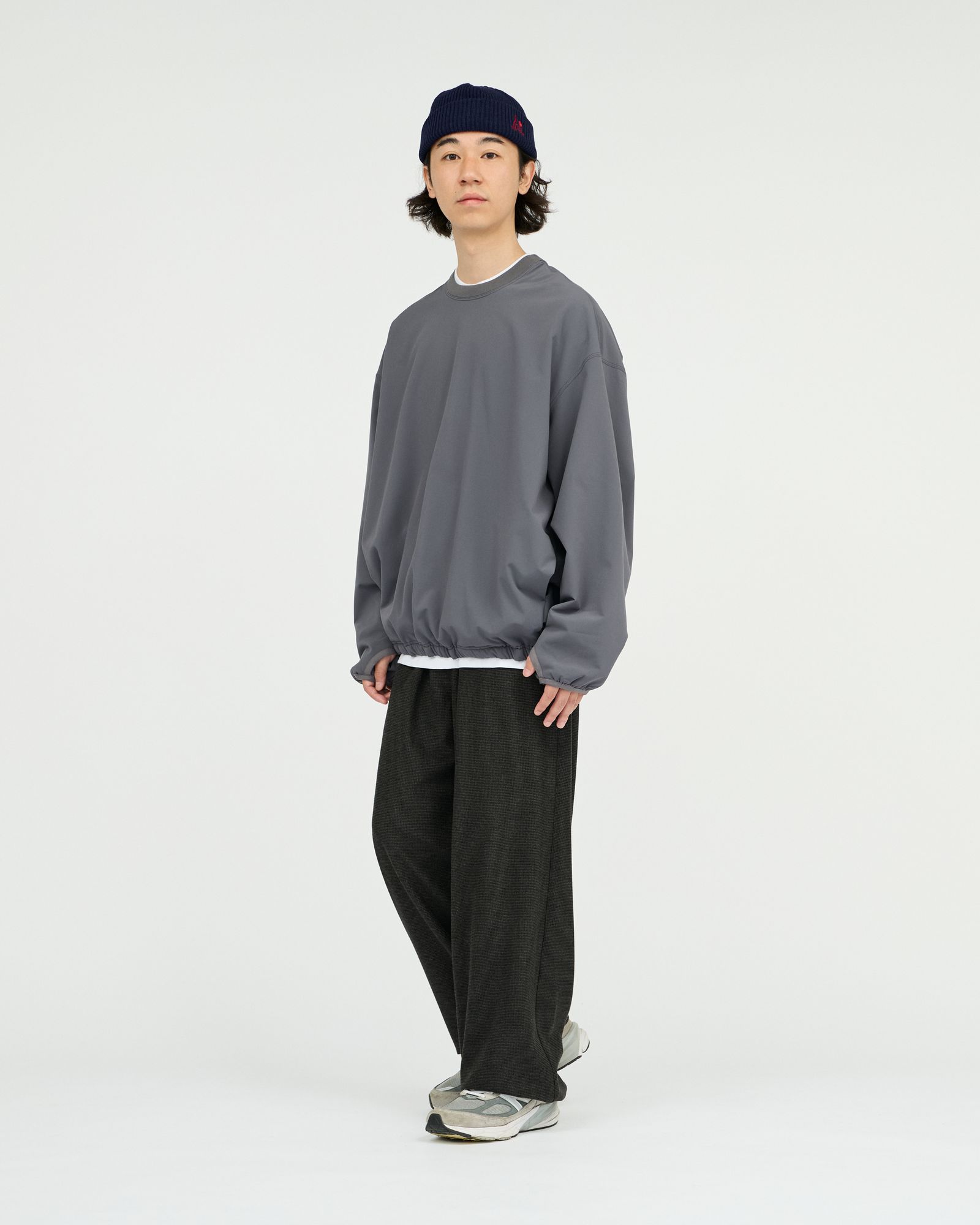 フレッシュサービス 26AW  COMFORT-SHIELD FLEECE CREW NECK PULLOVER(FSC263-70027)D.GRAY☆10月24日(土)新作発売！