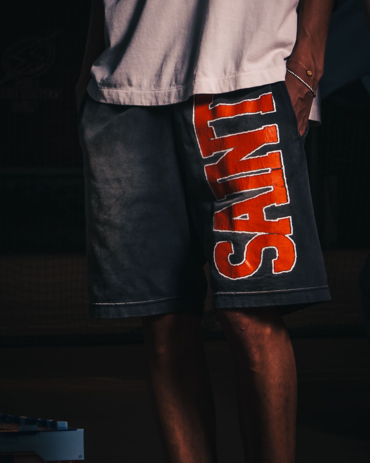 セントマイケル 26SS CUT SEW EASY SHORTS(SM-MK8-0000-070)CHARCOAL☆4月11日(土)発売！