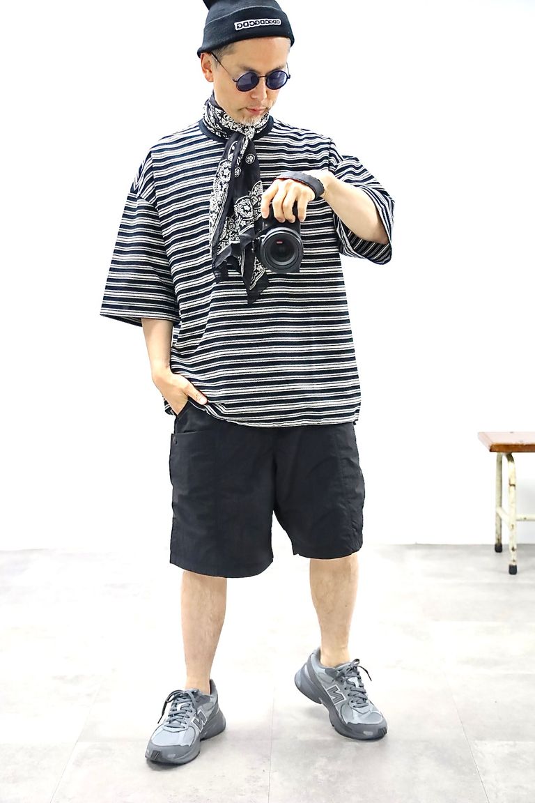 COMME des GARCONS HOMME 26SS ラッセルボーダーTシャツスタイル