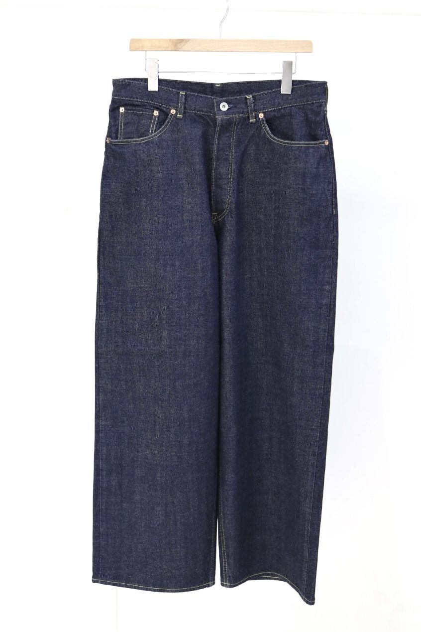 marka マーカ 26SS BAGGY JEANS(M26A10PT01C)INDIGO O.W☆新作発売！