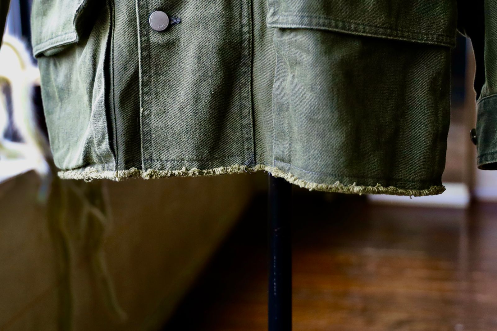 ヨーク25SS カバーオールCOTTON CUT-OFF COVERALL JACKET(YK25SS0925B)DUSTY KAHKI☆3月15日(土)発売！
